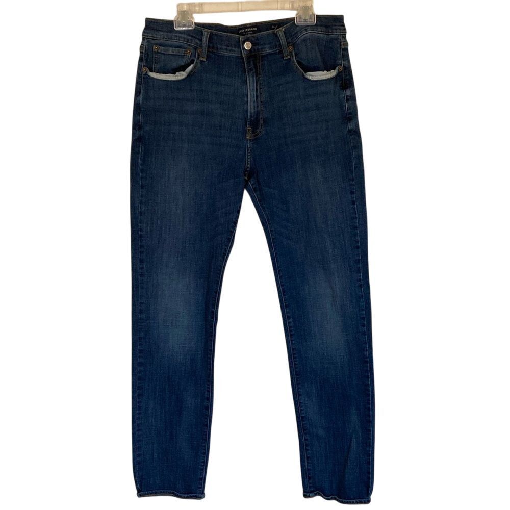 Lucky Brand Men's 410 Athletic Slim Darker Wash Jeans Size 36x34 5 Pocket
